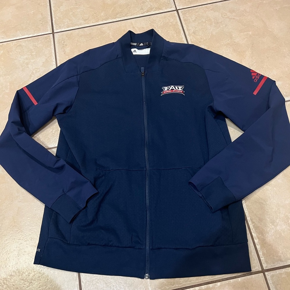 Florida Atlantic NCAA Woman’s 2018 Sideline Navy Blue Squad Bomber Jacket